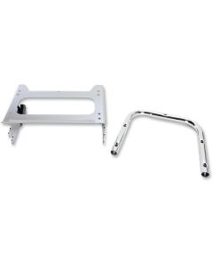Drag Specialties Chrome Quick Detach Tour Pak Box Mount for Harley 97-08 FLH/T