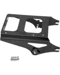 Drag Specialties Black Quick Detach Tour Pak Box Mount for Harley 09-13 FLH/T