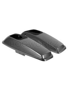 Hogworkz Charcoal Pearl 6" x 9" Speaker Lids Harley Touring 14-20 Saddlebags