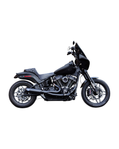 S&S Qualifier 2-into-1 Guardian Black Exhaust System 4 Harley 18-24 Dyna