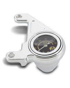 Arlen Ness 15-657 Chrome Radius Oil Pressure Gauge Kit Harley Evolution EVO 84-99