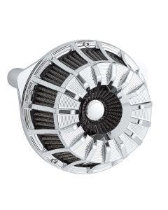 Arlen Ness 18-992 Chrome Inverted 15-Spoke Air Cleaner 99-17 Harley Twin Cam