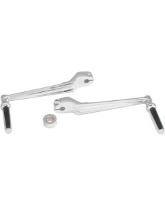 Performance Machine PM Chrome Heel Toe Shift Levers Harley FLH/T & FL Softail