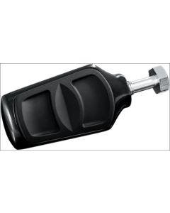 Kuryakyn 4305 Gloss Black Kinetic Toe Shift Peg for Harley Shifter Levers