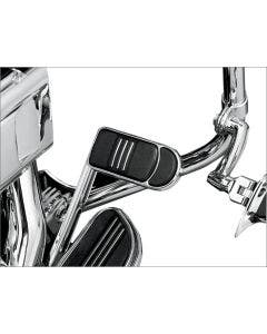 Kuryakyn Chrome Brake Pedal Pad Extension for Harley Touring