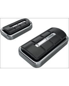 Kuryakyn Chrome Deluxe ISO-Brake Pedal Pad for Harley Softail Dyna