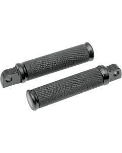 Drag Specialties 1620-0789 Black Folding Footpegs Foot Pegs Harley Male Mount