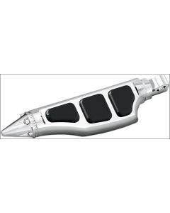Kuryakyn 4475 Chrome Stiletto Pegs w/ Male Mount Adapters Harley Goldwing Indian