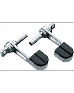 Kuryakyn Chrome ISO-Stirrup for H-D Custom Pegs, 1-3/4" Shaft for Harley