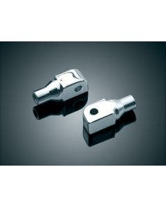 Kuryakyn 8812 Chrome Tapered Peg Adapters for Yamaha