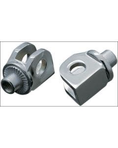 Kuryakyn Chrome Splined Peg Adapters for Kawasaki & Triumph