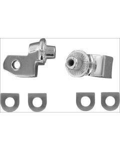 Kuryakyn Chrome Splined Peg Adapters for Yamaha