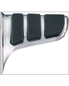 Kuryakyn Chrome ISO-SweptWing Pegs without Adapters Universal Fitment