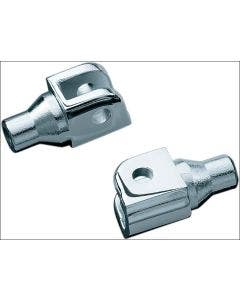 Kuryakyn Chrome Tapered Peg Adapters for Can-Am Honda & Suzuki