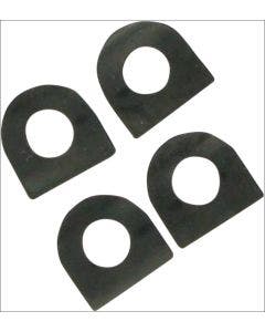 Kuryakyn Chrome Splined Peg Adapters for Can-Am Honda Suzuki Triumph