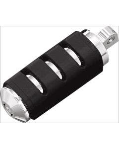 Kuryakyn 7591 Chrome Trident Large ISO-Pegs with Male Mount Adapters for Harley
