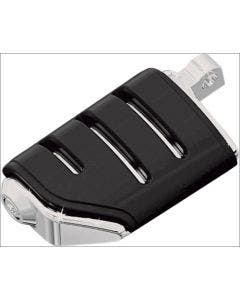 Kuryakyn 7592 Chrome Trident Dually ISO-Peg w/ Male Mount Adapters Harley
