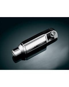 Kuryakyn 8064 Chrome Male Mount Footpeg Extensions 2-1/2" Harley & Metric