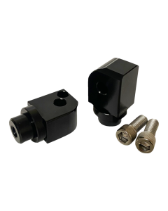 Pro 1 Performance Products Passenger Footpeg Mounts 500755B 18-23 Softails
