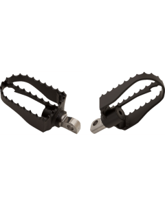 Burly Brand MX-Style Male Mount Footpegs (2.3" Wide)