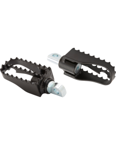 Burly Brand MX-Style Male Mount Mini Footpegs (1.76" Wide)