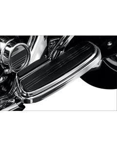 Kuryakyn Chrome Floorboard Exhaust Boot Guard, Traditional, Right, for Harley
