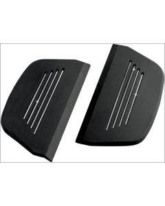 Kuryakyn 7554 Premium Inserts Harley-Davidson D-Shaped Passenger Boards