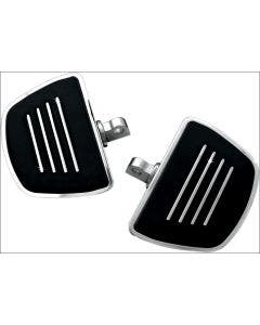 Kuryakyn Chrome Premium Mini Boards with Male Mount Adapters Harley Goldwing
