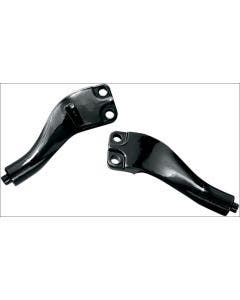 Kuryakyn Black Passenger Board Mounts for Harley Dyna