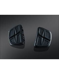 Kuryakyn Gloss Black Kinetic Mini Boards without Adapters Universal Fitment