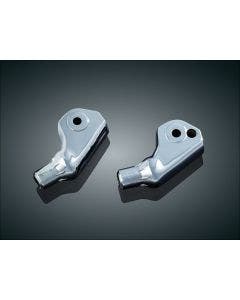 Kuryakyn Chrome Rear Tapered Peg Adapters for Honda Goldwing
