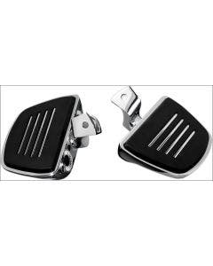 Kuryakyn Chrome Premium Mini Boards with Comfort Drop Mounts Honda Goldwing