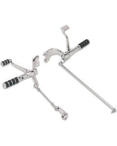 Drag Chrome Standard Position Forward Controls for Harley Sportster 04-13