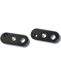 Baron Tall Passenger Comfort Rear Floorboard Kit for Harley Touring 93-09