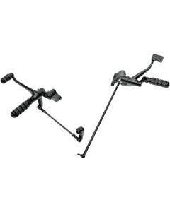 Drag Black Plus 2 Extended +2 Position Forward Controls for Harley Sportster 04-13