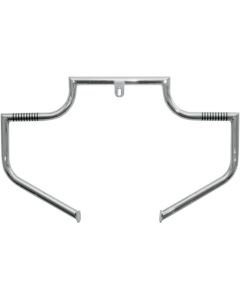 Lindby Front Chrome Linbar Highway Engine Guard Bar Harley Dyna FXDWG FXDF FXDX