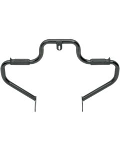Lindby Front Gloss Black Multibar Highway Engine Guard Bar for Harley Dyna FXD 91-14 