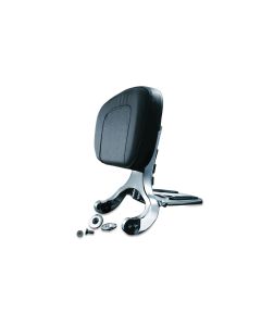 Kuryakyn Chrome Multi-Purpose Driver & Passenger Backrest (ea) Harley & Victory