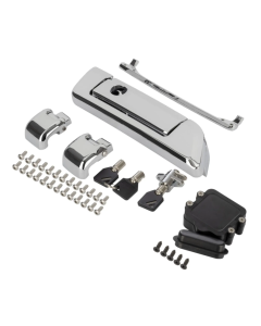 Hogworkz Harley-Davidson® Tour Pack Hinges & Latch Kit | Chrome