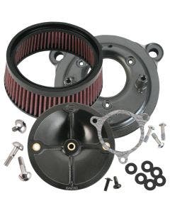 S&S Super Stock Stealth Stage 1 Air Cleaner for Harley Touring & CVO TBW 08-16