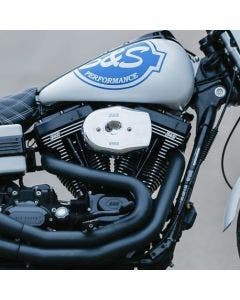 S&S 170-0596 Chrome Stealth Tribute Air Cleaner Kit Harley Big Twin No TBW 01-17