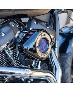 S&S Cycle Stealth Air Stinger Kit Black Teardrop Harley Milwaukee Eight 17-Up