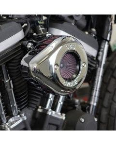 S&S Cycle Stealth Air Stinger Kit Chrome Teardrop Harley Sportster XL 07-Up