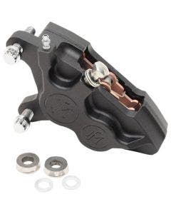 Performance Machine Black Ops Left Caliper for Harley Touring Dyna Softail 00-15