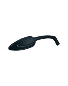 Kuryakyn Black Convex Streamline Teardrop Mirrors for Harley or Metric (pr) | 1708
