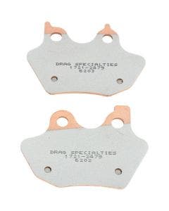 Drag Specialties Premium Sintered Front Rear Brake Pads Harley 00-04 Big Twin