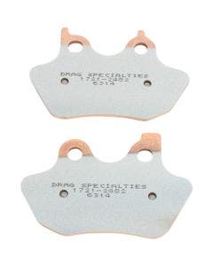 Drag Specialties Premium Sintered Front Rear Brake Pads Harley 05-07 Big Twin