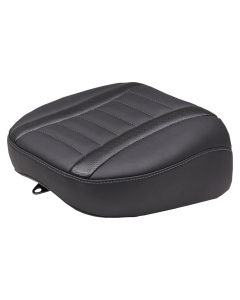 Mustang Deluxe Touring Gray Stitch Passenger Seat 4 Harley 23-24 FLT/FLH