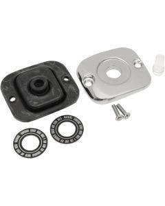 Drag Chrome Front Brake Master Cylinder Cover for Harley XL Touring Softail Dyna