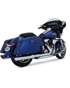 Vance & Hines 17651 Chrome Dresser Dual Head Pipes for Harley 17-Up Milwaukee M8